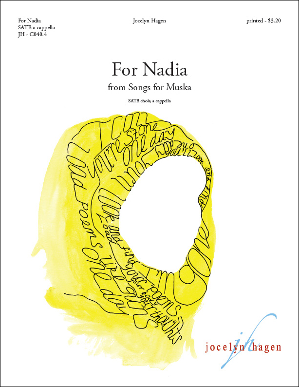 For Nadia community sheet music cover