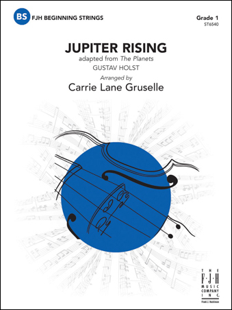 Jupiter Rising orchestra sheet music cover