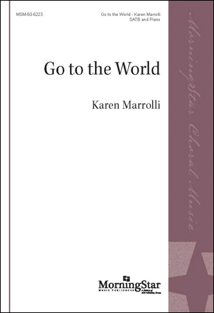 Go to the World church choir sheet music cover