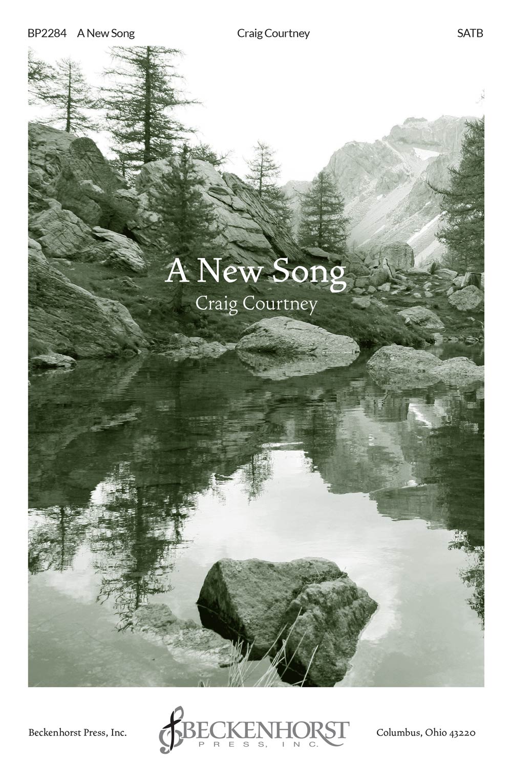 A New Song church choir sheet music cover