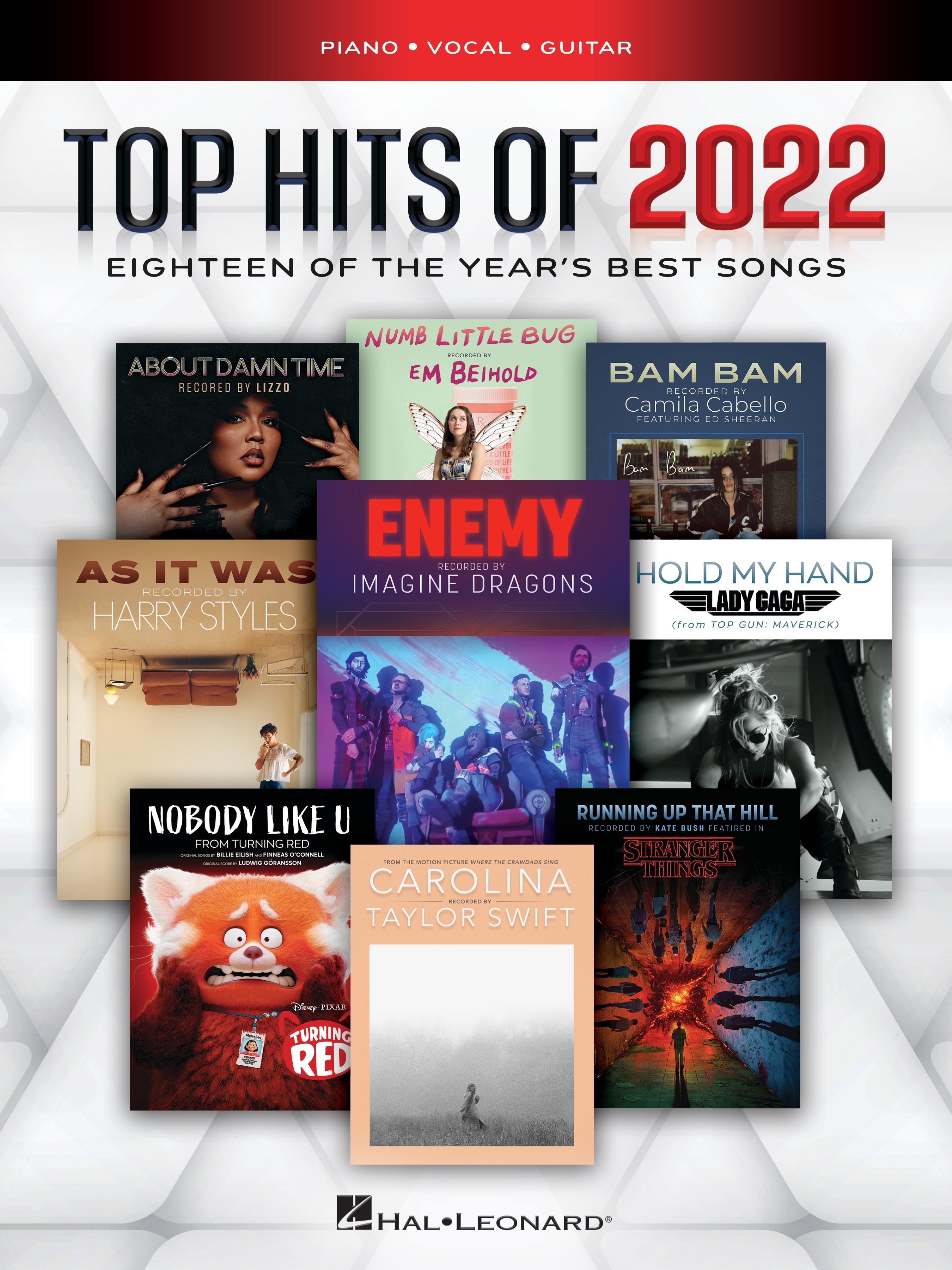 Top Hits of 2022 piano sheet music cover