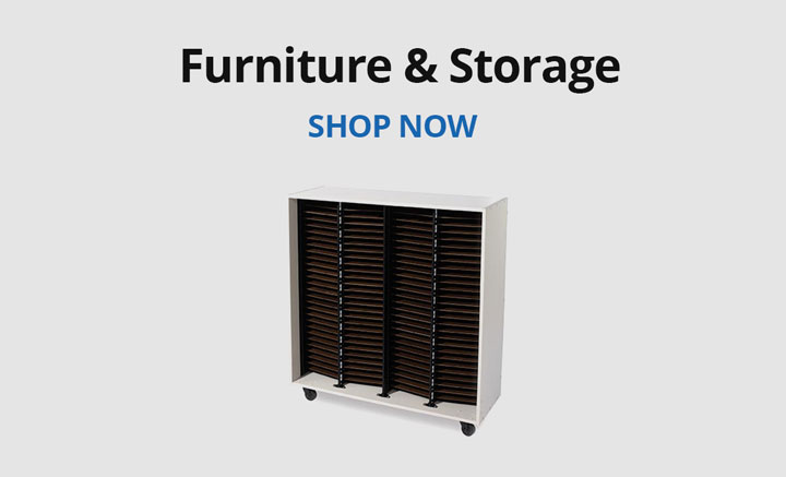 Shop furniture and storage.