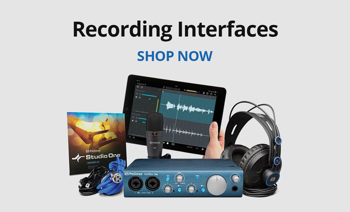 Shop recording interfaces.