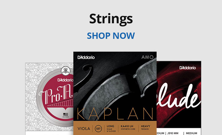 Shop strings.